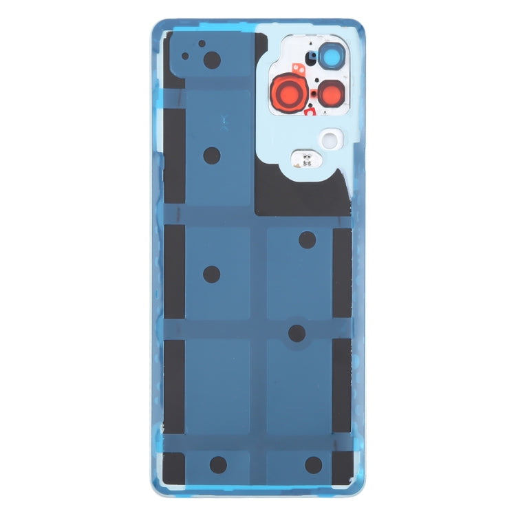 For vivo V30 Pro Battery Back Cover with Camera Lens Cover(Blue) - Back Cover by PMC TechLife | Online Shopping South Africa | PMC TechLife | Buy Now Pay Later Mobicred