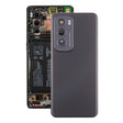 For OPPO Reno12 Global Original Battery Back Cover with Camera Lens Cover(Black) - Back Cover by PMC TechLife | Online Shopping South Africa | PMC TechLife | Buy Now Pay Later Mobicred