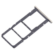 For Samsung Galaxy A06 SM-A065F Original SIM Card Tray + SIM Card Tray + Micro SD Card Tray (Gold)