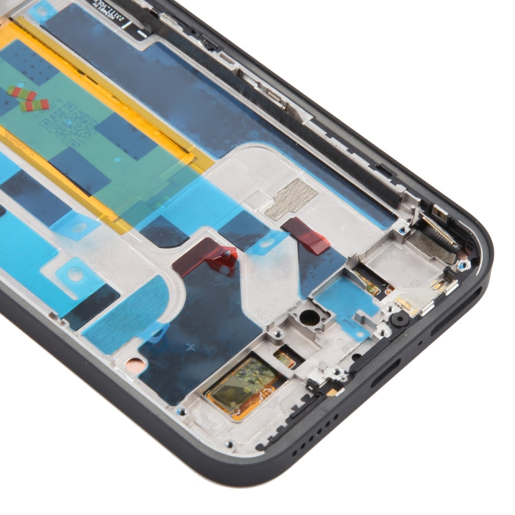 For Nothing Phone (2A) A142 5G Original AMOLED LCD Screen Digitizer Full Assembly with Frame (Black) - For Nothing by PMC TechLife | Online Shopping South Africa | PMC TechLife | Buy Now Pay Later Mobicred