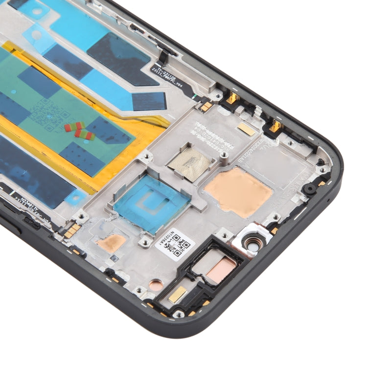 For Nothing Phone (2A) A142 5G Original AMOLED LCD Screen Digitizer Full Assembly with Frame (Black) - For Nothing by PMC TechLife | Online Shopping South Africa | PMC TechLife | Buy Now Pay Later Mobicred