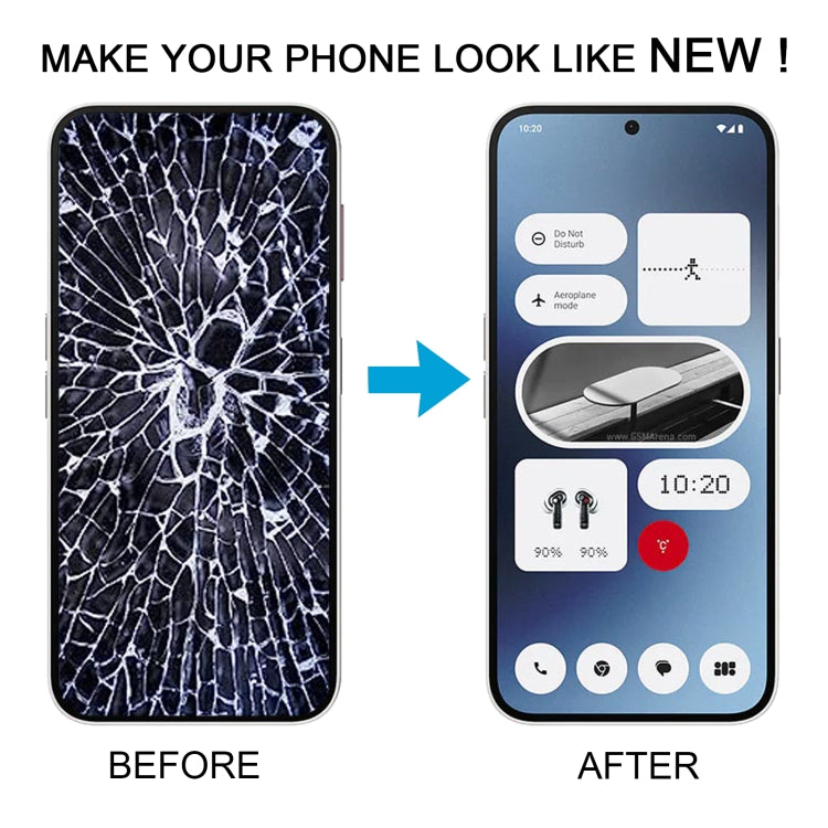 For Nothing Phone (2A) A142 5G Original AMOLED LCD Screen Digitizer Full Assembly with Frame (Black) - For Nothing by PMC TechLife | Online Shopping South Africa | PMC TechLife | Buy Now Pay Later Mobicred