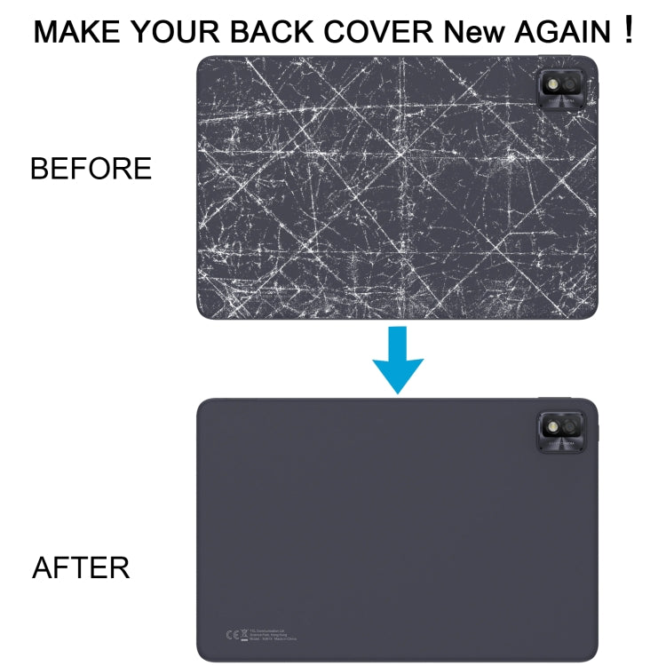 For TCL NxtPaper 10s 4G Original Battery Back Cover(Blue) - For TCL by PMC TechLife | Online Shopping South Africa | PMC TechLife | Buy Now Pay Later Mobicred