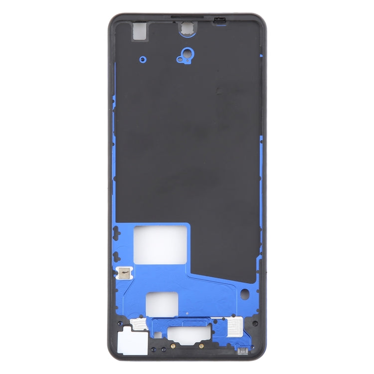 For Sharp Aquos R5G Original Middle Frame Bezel Plate (Blue) - For Sharp by PMC TechLife | Online Shopping South Africa | PMC TechLife | Buy Now Pay Later Mobicred
