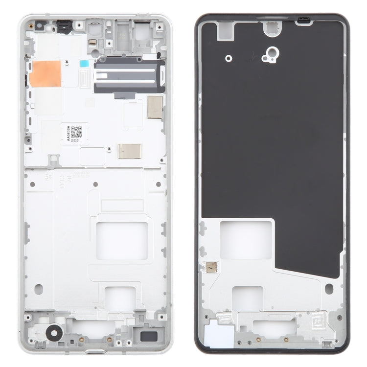 For Sharp Aquos R5G Original Middle Frame Bezel Plate (Silver) - For Sharp by PMC TechLife | Online Shopping South Africa | PMC TechLife | Buy Now Pay Later Mobicred