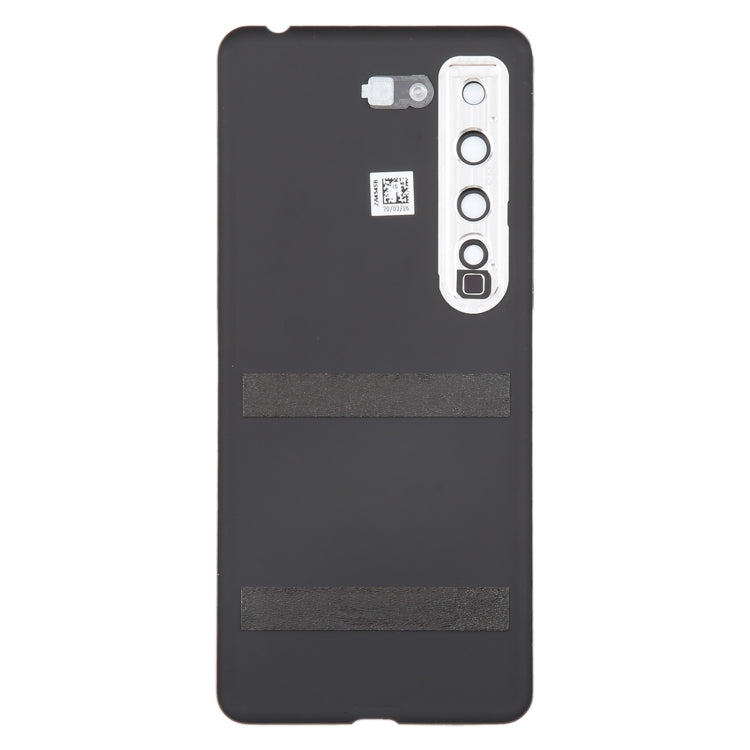 For Sharp Aquos R5G Original Battery Back Cover(Blue)