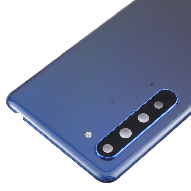 For Sharp Aquos R5G Original Battery Back Cover(Blue) - For Sharp by PMC TechLife | Online Shopping South Africa | PMC TechLife | Buy Now Pay Later Mobicred