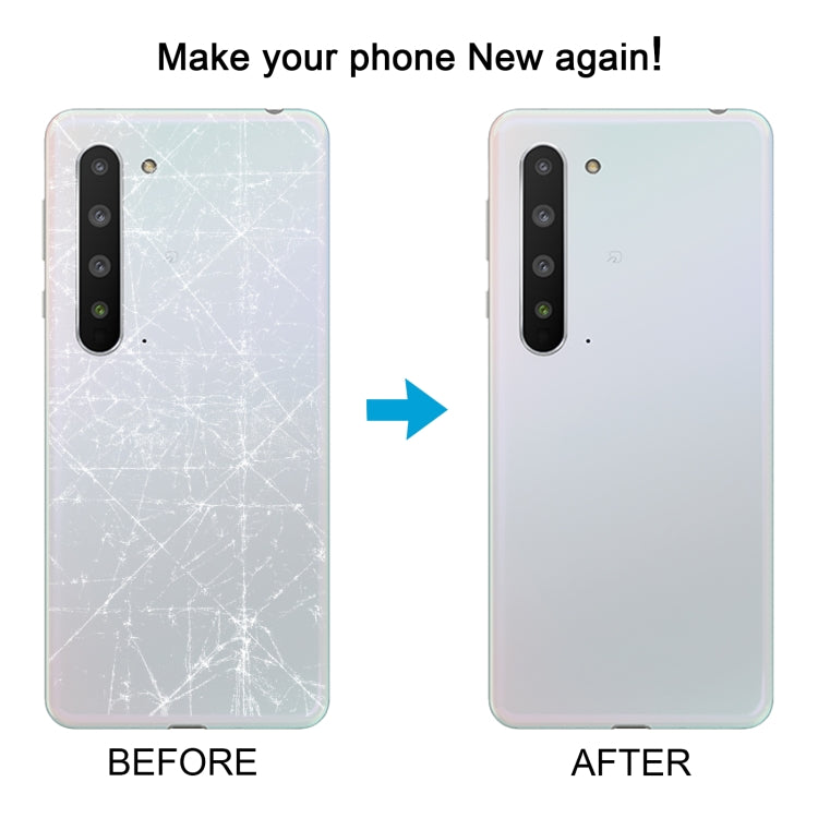 For Sharp Aquos R5G Original Battery Back Cover(White)
