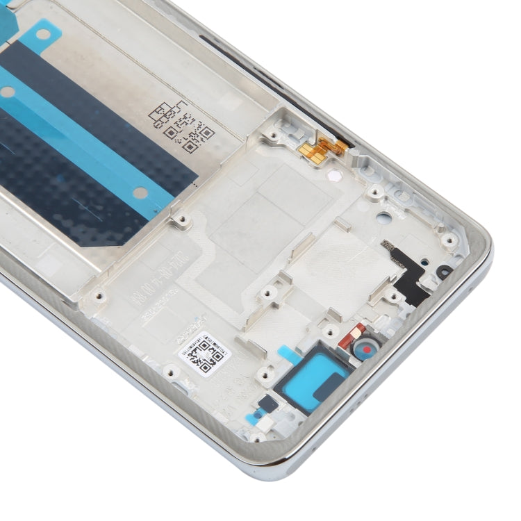 For Xiaomi Redmi Note 14 Pro+ 5G  Original Middle Frame Bezel Plate (Silver) - free shipping - PMC TechLife - Order now!
