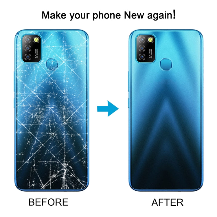 For Infinix Smart 5 X657 Original Battery Back Cover(Blue) - Back Cover by PMc TechLife | Online Shopping South Africa | PMc TechLife | Buy Now Pay Later Mobicred