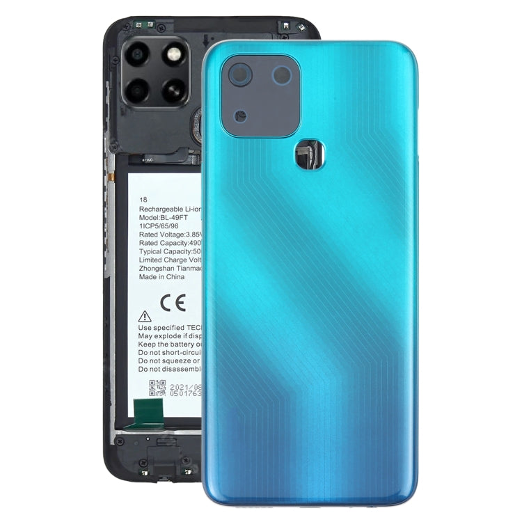 For Infinix Smart 6 X6511 Original Battery Back Cover(Green) - Back Cover by PMc TechLife | Online Shopping South Africa | PMc TechLife | Buy Now Pay Later Mobicred