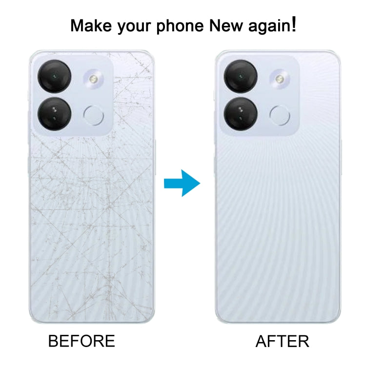 For Infinix Smart 7 X6515 Original Battery Back Cover(Black) - Back Cover by PMc TechLife | Online Shopping South Africa | PMc TechLife | Buy Now Pay Later Mobicred