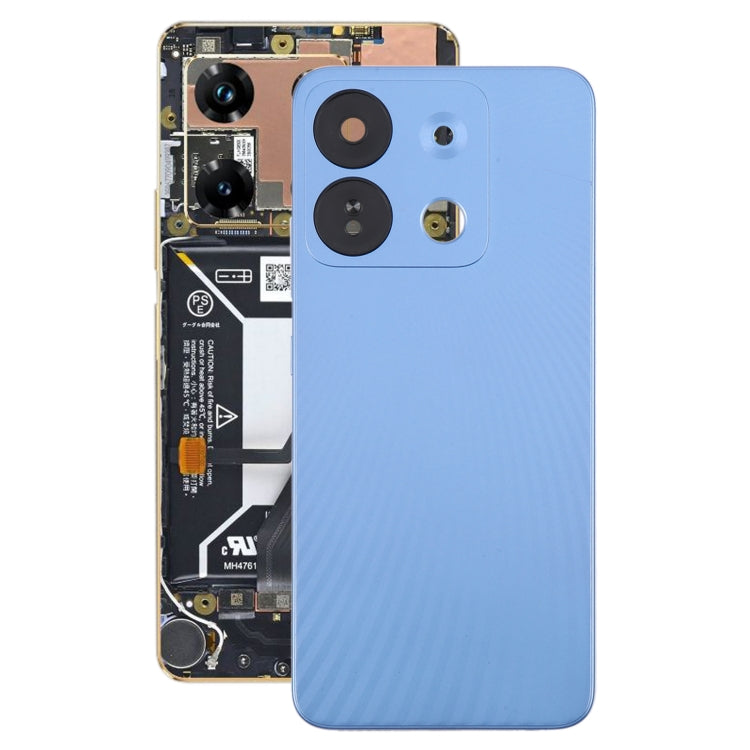 For Infinix Smart 7 HD X6516 Original Battery Back Cover(Blue) - Back Cover by PMc TechLife | Online Shopping South Africa | PMc TechLife | Buy Now Pay Later Mobicred