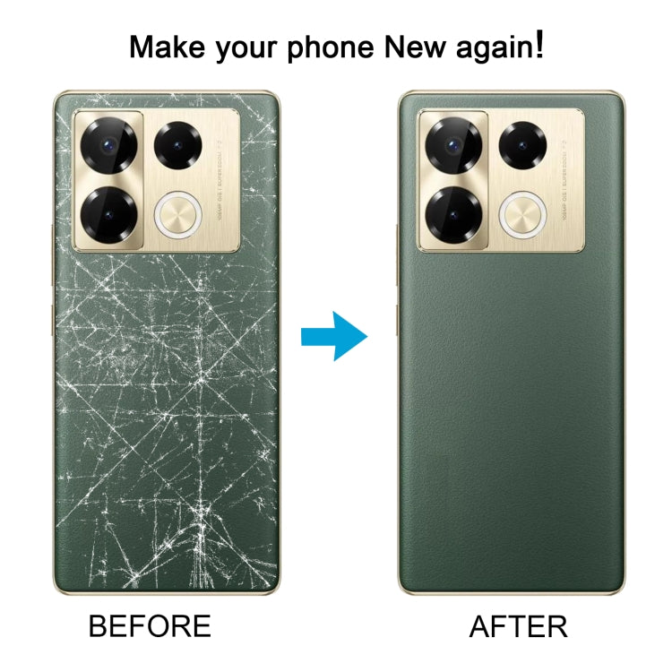 For Infinix Note 40 Pro 5G X6851 Original Battery Back Cover(Black) - Back Cover by PMC TechLife | Online Shopping South Africa | PMC TechLife | Buy Now Pay Later Mobicred