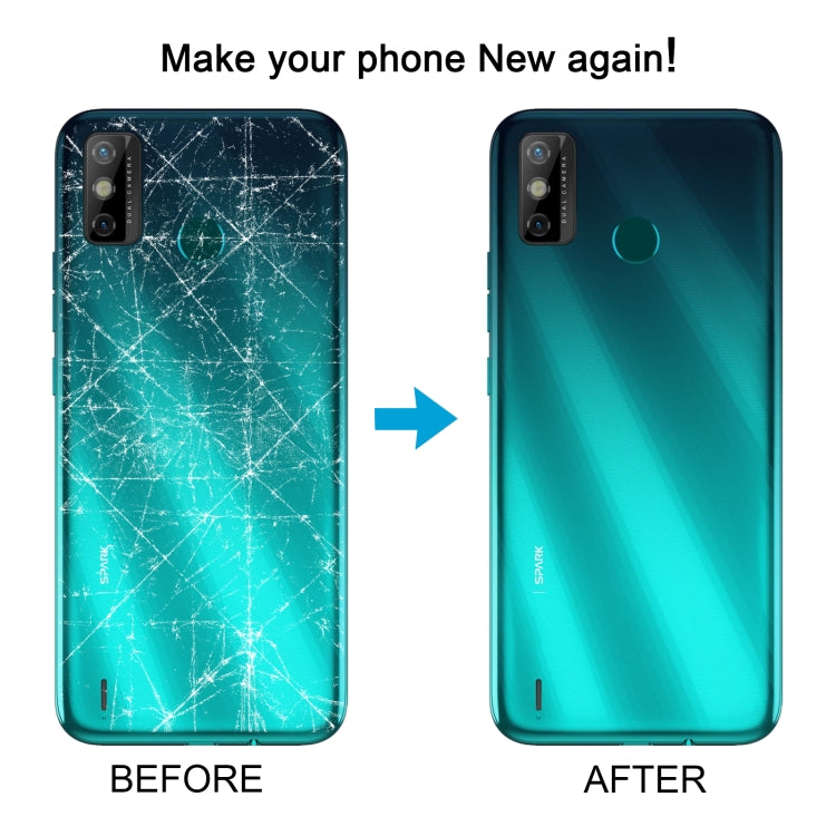 For Tecno Spark 6 Go Original Battery Back Cover(White)