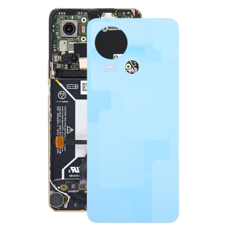 For Tecno Spark 10 5G Original Battery Back Cover(Blue) - Back Cover by PMc TechLife | Online Shopping South Africa | PMc TechLife | Buy Now Pay Later Mobicred