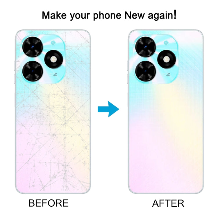 For Tecno Spark 20C Original Battery Back Cover(Black) - Back Cover by PMc TechLife | Online Shopping South Africa | PMc TechLife | Buy Now Pay Later Mobicred