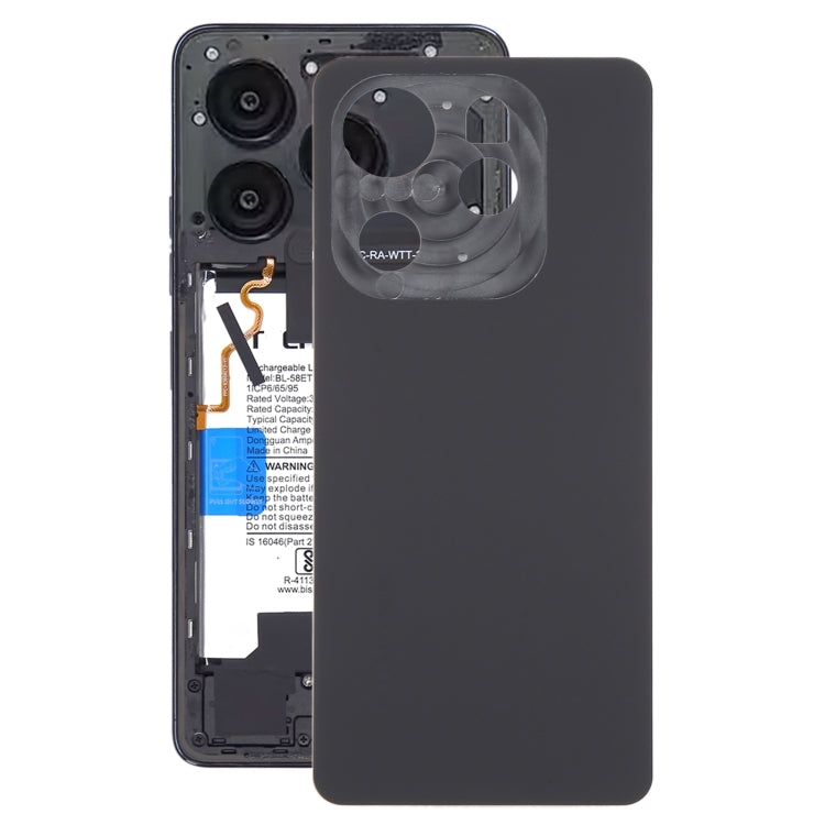For Tecno Spark 20 Pro Original Battery Back Cover (Black) - Back Cover by PMc TechLife | Online Shopping South Africa | PMc TechLife | Buy Now Pay Later Mobicred