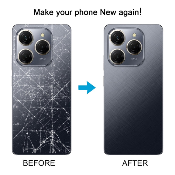 For Tecno Spark 20 Pro Original Battery Back Cover (Gold)
