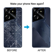 For Tecno Pova 5 4G Original Battery Back Cover(Blue)