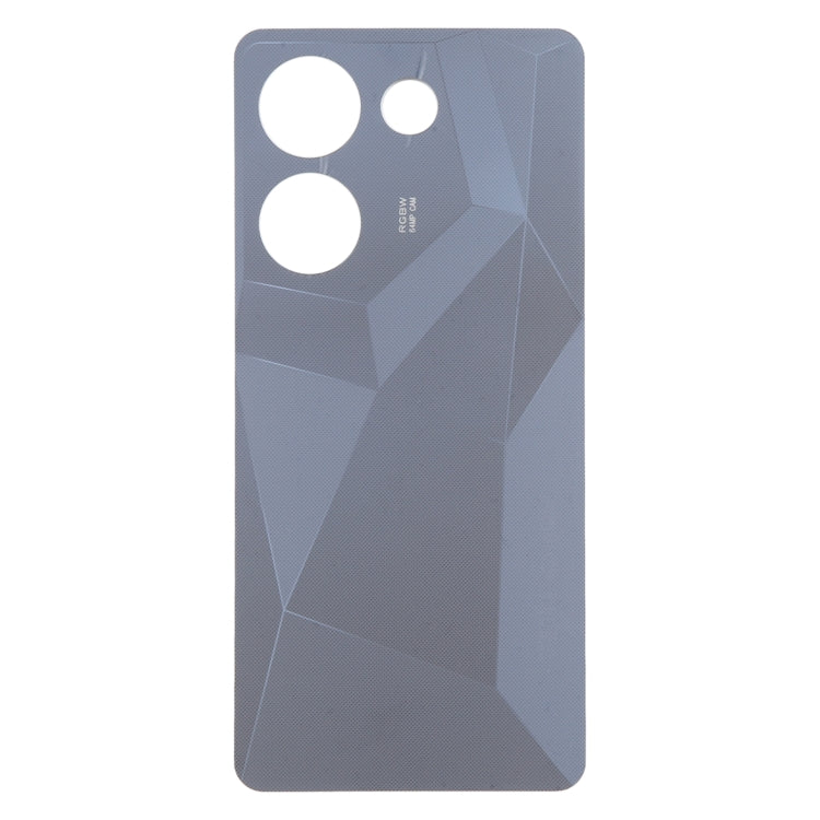 For Tecno Camon 20 Original Battery Back Cover(Black)
