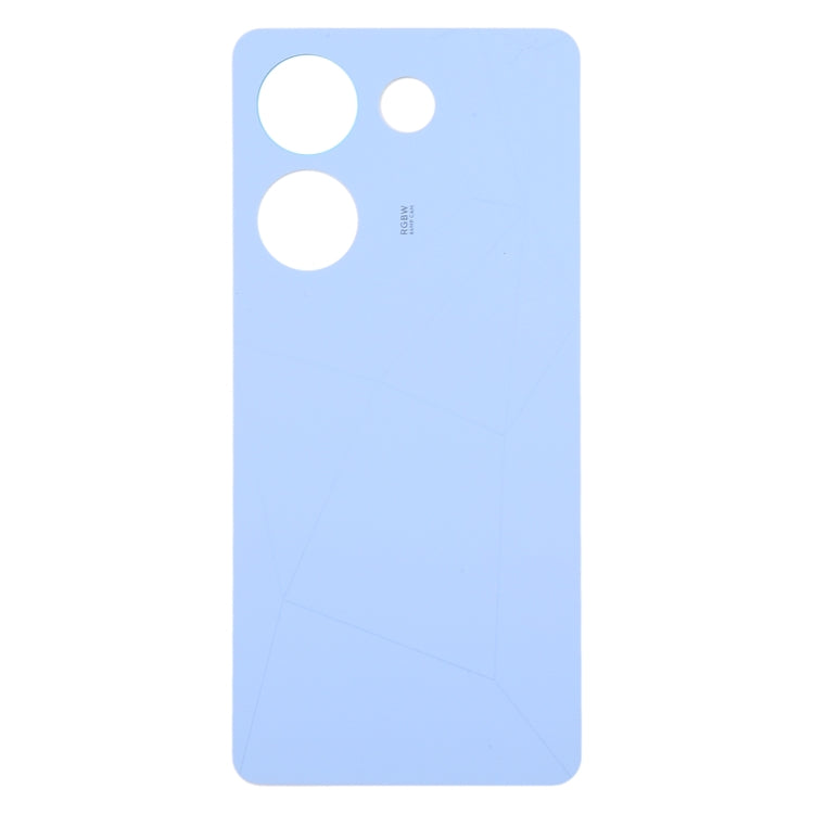 For Tecno Camon 20 Original Battery Back Cover(Blue) - Back Cover by PMc TechLife | Online Shopping South Africa | PMc TechLife | Buy Now Pay Later Mobicred