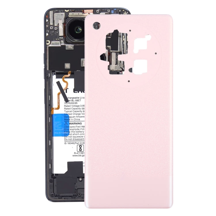 For Infinix Zero 40 4G X6860 Original Battery Back Cover(Pink) - Back Cover by PMc TechLife | Online Shopping South Africa | PMc TechLife | Buy Now Pay Later Mobicred