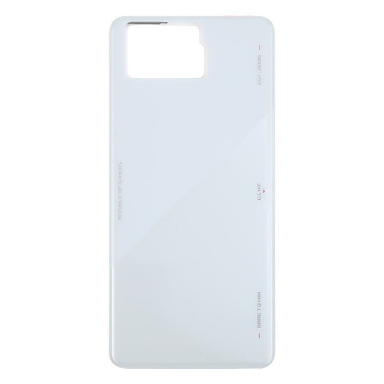 For Asus ROG Phone 8 Pro AI2401 AI2401_A Global Original Glass Battery Back Cover(Grey) - Back Cover by PMC TechLife | Online Shopping South Africa | PMC TechLife | Buy Now Pay Later Mobicred