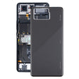 For Asus ROG Phone 8 Pro AI2401 AI2401_A Global Original Glass Battery Back Cover(Bright Black) - Back Cover by PMC TechLife | Online Shopping South Africa | PMC TechLife | Buy Now Pay Later Mobicred