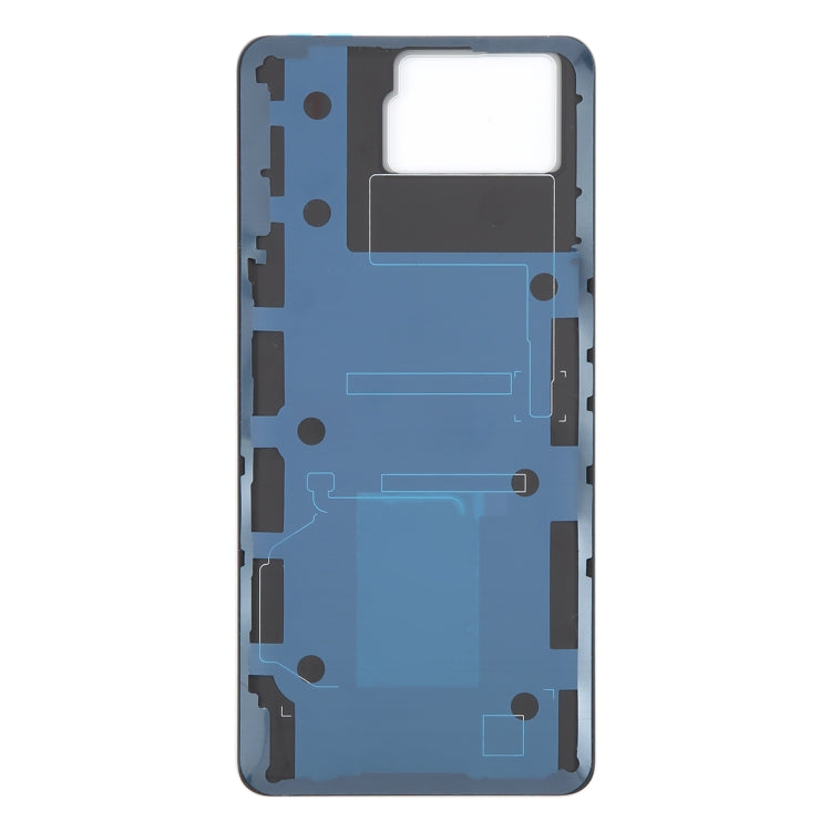 For Asus ROG Phone 8 Pro AI2401 AI2401_A Global Original Glass Battery Back Cover(Bright Black)
