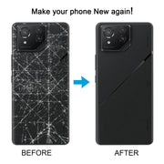 For Asus ROG Phone 8 Pro AI2401 AI2401_A Global Original Glass Battery Back Cover(Matte Black)