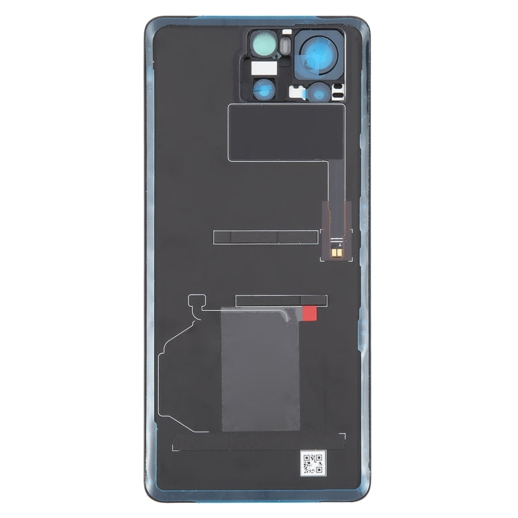 For Asus ROG Phone 8 Pro AI2401 AI2401_A Global Original Glass Battery Back Cover with Camera Frame(Matte Black)