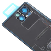 For Asus ROG Phone 8 Pro AI2401 AI2401_A Global Original Glass Battery Back Cover with Camera Frame(Matte Black)