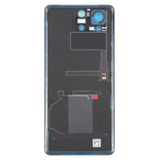 For Asus ROG Phone 8 Pro AI2401 AI2401_A Global Original Glass Battery Back Cover with Camera Frame(Grey)