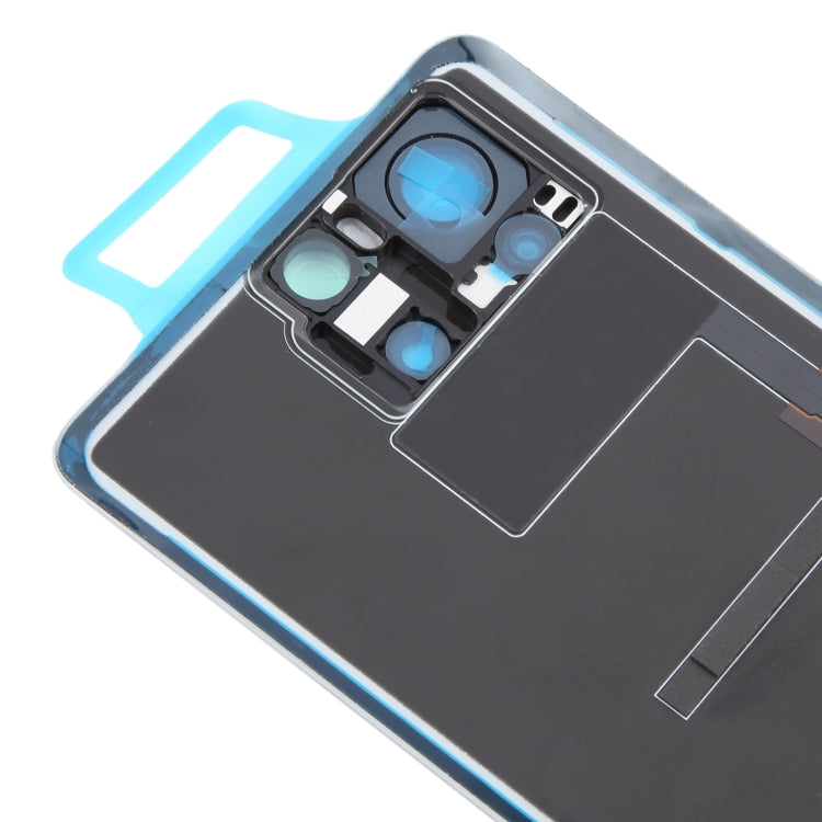 For Asus ROG Phone 8 Pro AI2401 AI2401_A Global Original Glass Battery Back Cover with Camera Frame(Grey) - Back Cover by PMC TechLife | Online Shopping South Africa | PMC TechLife | Buy Now Pay Later Mobicred