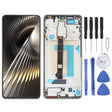 For Xiaomi Redmi Turbo 3 Original LCD Screen Digitizer Full Assembly with Frame (Silver) - LCD Screen by PMC TechLife | Online Shopping South Africa | PMC TechLife | Buy Now Pay Later Mobicred