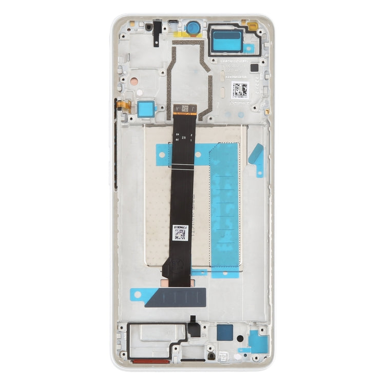 For Xiaomi Redmi Turbo 3 Original LCD Screen Digitizer Full Assembly with Frame (White)