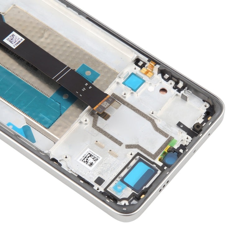 For Xiaomi Poco F6 Original LCD Screen Digitizer Full Assembly with Frame (Silver) - LCD Screen by PMC TechLife | Online Shopping South Africa | PMC TechLife | Buy Now Pay Later Mobicred