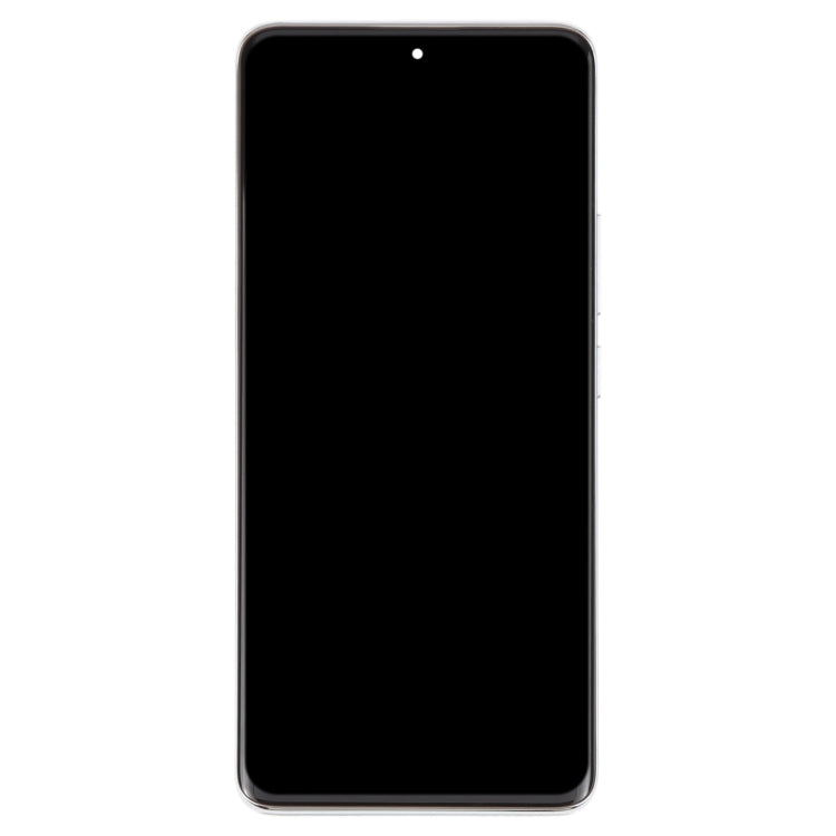For Xiaomi Redmi Note 14 Pro+ 5G Original LCD Screen Digitizer Full Assembly with Frame (Silver)