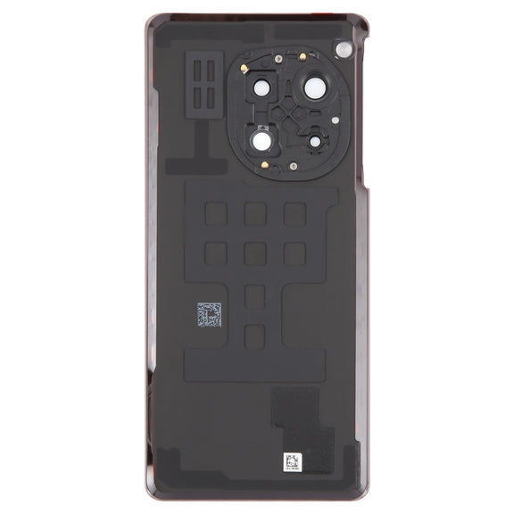 For OnePlus 12R Battery Back Cover with Camera Lens Cover(Gold)