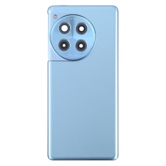 For OnePlus Ace 3 Battery Back Cover with Camera Lens Cover(Blue)