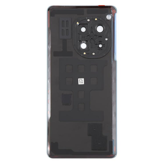 For OnePlus Ace 3 Battery Back Cover with Camera Lens Cover(Blue)
