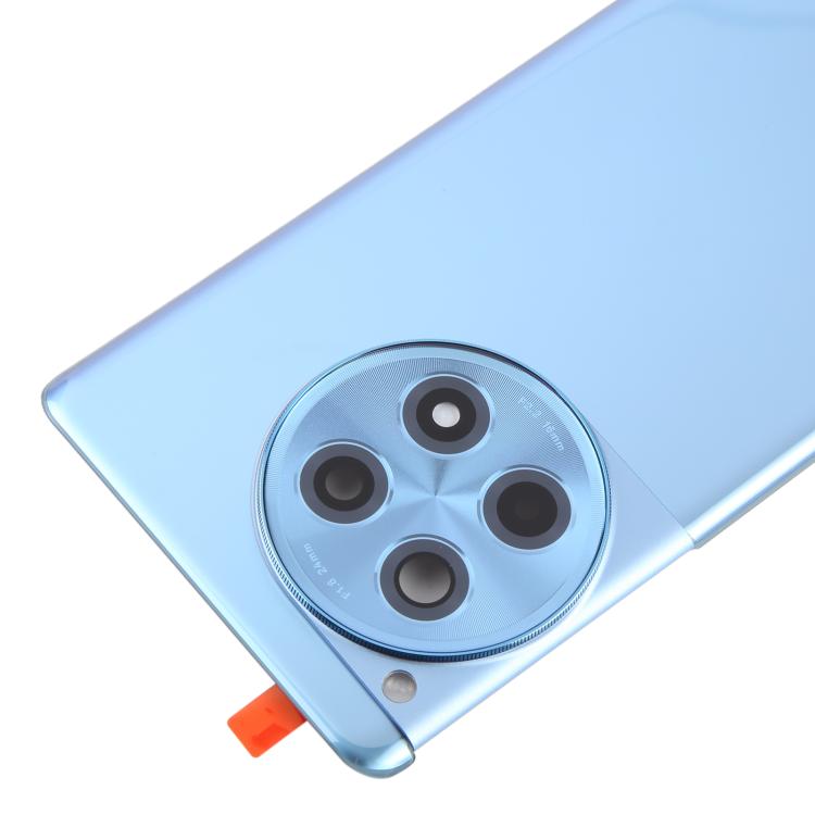 For OnePlus Ace 3 Battery Back Cover with Camera Lens Cover(Blue)