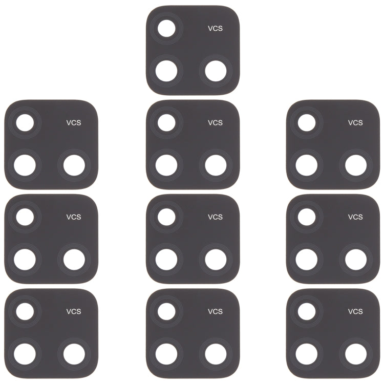 For vivo S18 Pro 10pcs OEM Back Camera Lens - Camera Parts by PMc TechLife | Online Shopping South Africa | PMc TechLife | Buy Now Pay Later Mobicred