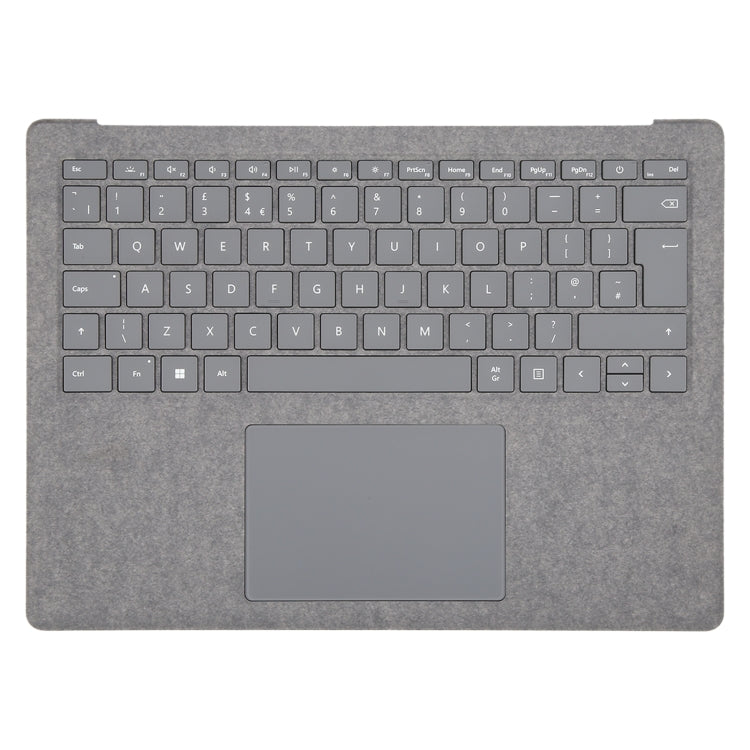 For Microsoft Surface Laptop 3 / 4 / 5 13.5 inch UK Keyboard with C Shell / Touch Board (Grey) - Microsoft Spare Parts by PMC TechLife | Online Shopping South Africa | PMC TechLife | Buy Now Pay Later Mobicred