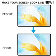 For Honor MagicPad 13 GDI-W09 Front Screen Outer Glass Lens with OCA Optically Clear Adhesive (Black)