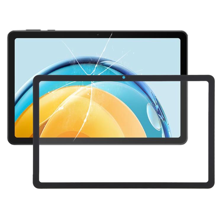 For Huawei MatePad SE 10.4 AGS5-W09 Front Screen Outer Glass Lens (Black) - Outer Glass Lens by PMc TechLife | Online Shopping South Africa | PMc TechLife | Buy Now Pay Later Mobicred