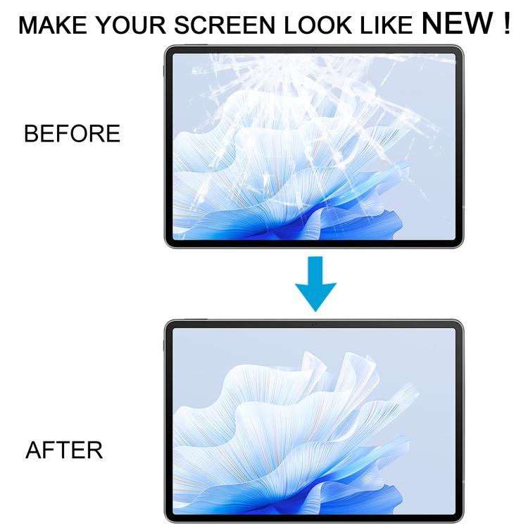 For Huawei MatePad Air DBY2-W00 Front Screen Outer Glass Lens (Black) - Outer Glass Lens by PMc TechLife | Online Shopping South Africa | PMc TechLife | Buy Now Pay Later Mobicred