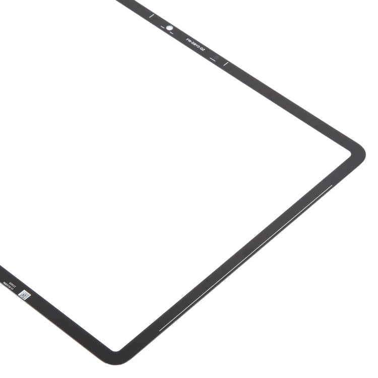 For Huawei MatePad 11.5 TGR-W10 Front Screen Outer Glass Lens, Soft Light Version (Black)