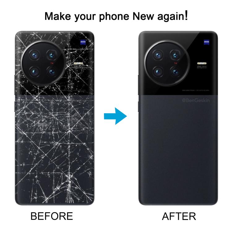 For vivo X90 OEM Battery Back Cover(Black) - Back Cover by PMC TechLife | Online Shopping South Africa | PMC TechLife | Buy Now Pay Later Mobicred